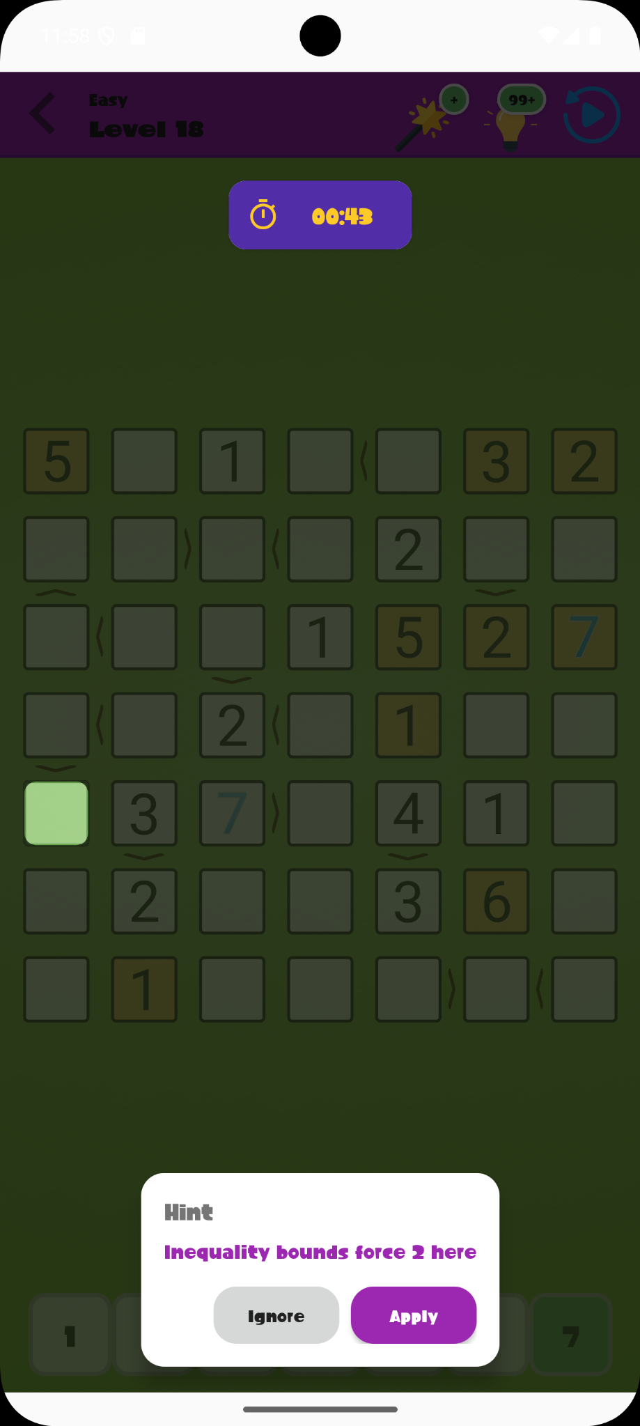 Constraint reasoning