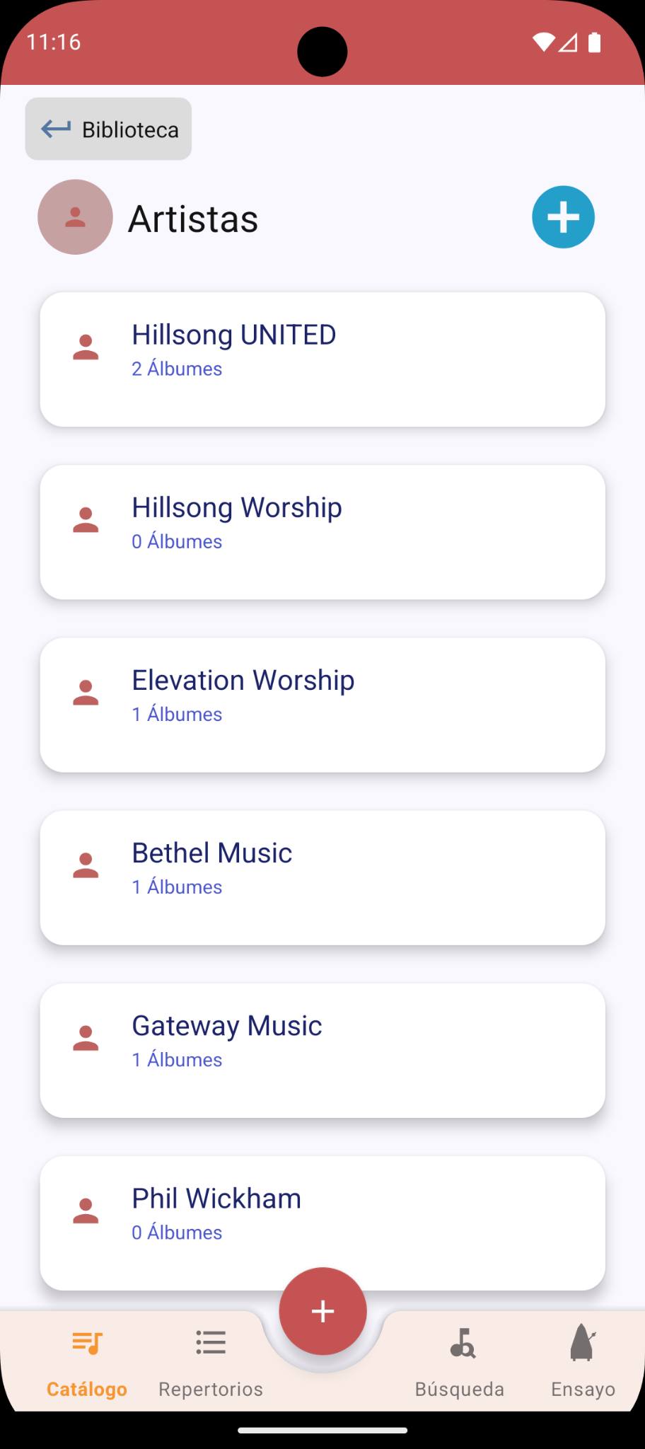 Repertoire App screenshot 6