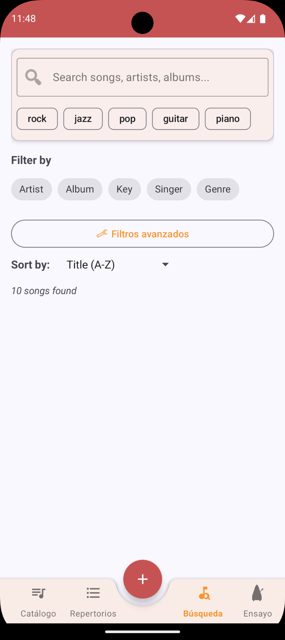 Repertoire App screenshot 3